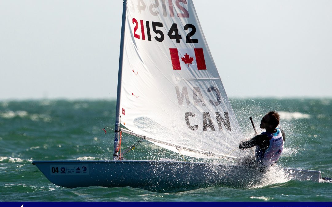 Canadian sailors use the high breeze to their advantage at the Miami World Cup