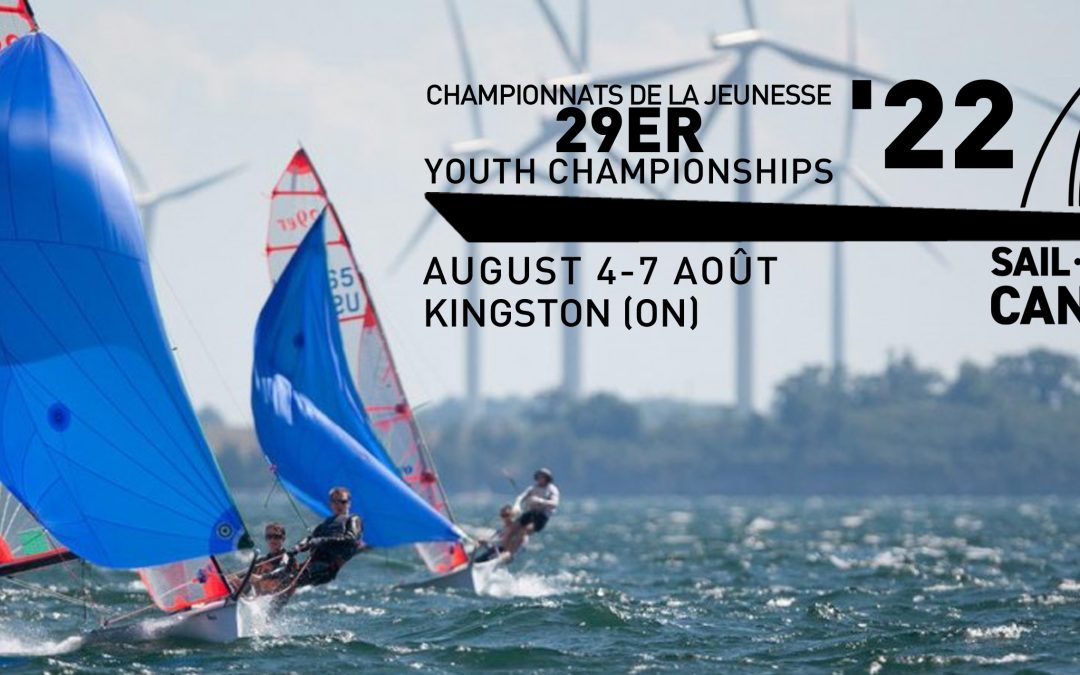 The 2022 Sail Canada 29er Youth Championships to kick off Thursday in Kingston