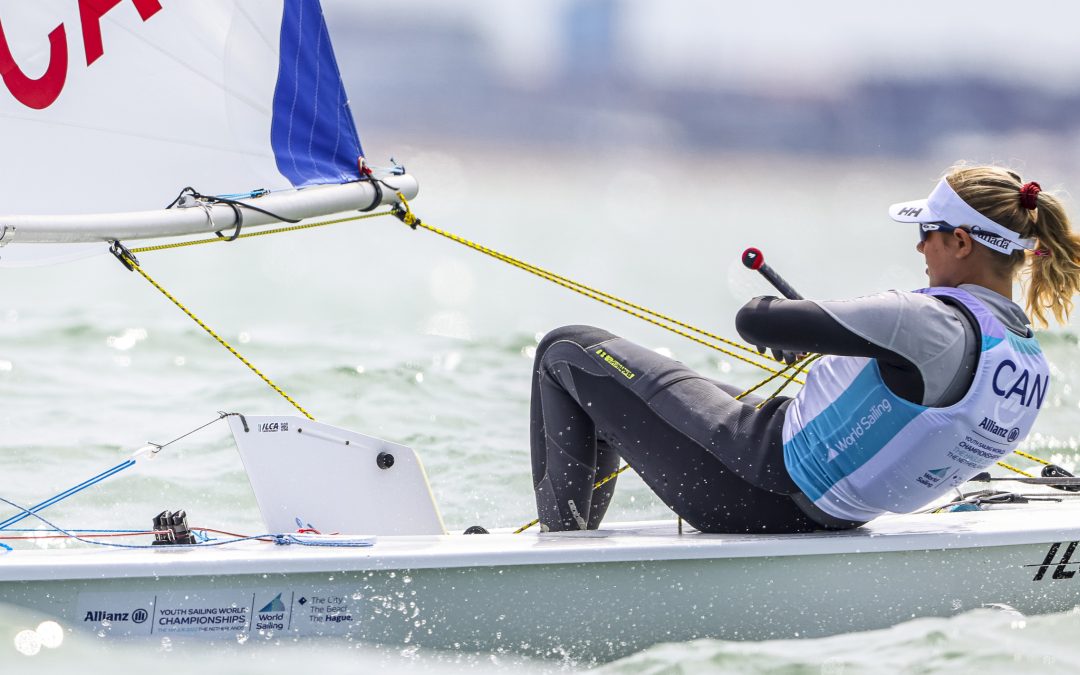 Annalise Balasubramanian comes up with best Canadian performance in ILCA 6 since 2009 at the 2022 Youth Sailing World Championships