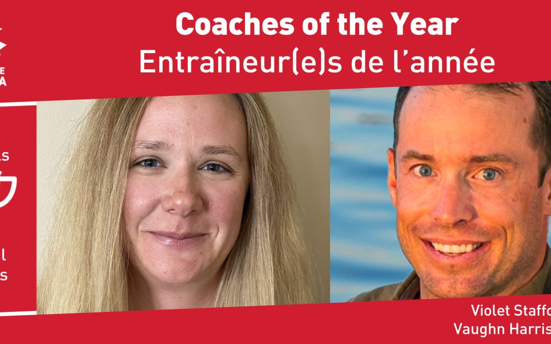 Violet Stafford and Vaughn Harrison named Sail Canada 2020 and 2021 Coaches of the Year