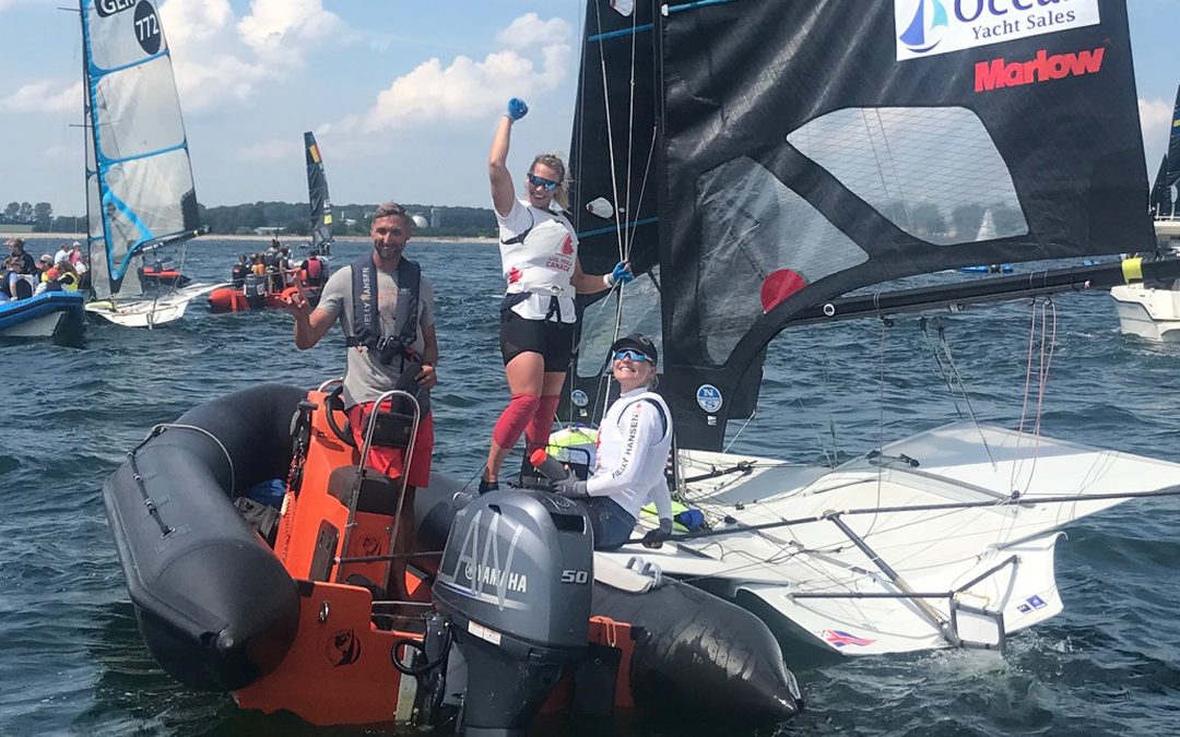 Antonia and Georgia Lewin-LaFrance win bronze at the Kiel Week event in Germany