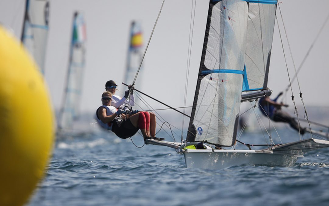 Antonia and Georgia Lewin-LaFrance post the best Canadian performance ever at the 2021 49er FX World Championships in sailing