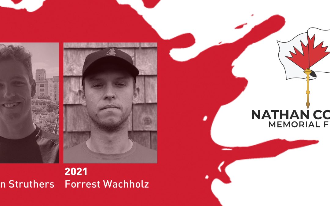 Norman Struthers and Forrest Wachholz receive 2020 and 2021 Nathan R Cowan Memorial Awards