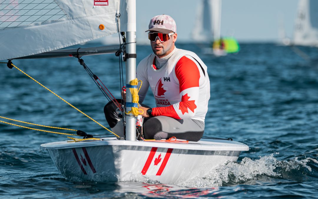 Tom Ramshaw back with a second-place finishÛ_ in the ILCA 7 (Laser) class