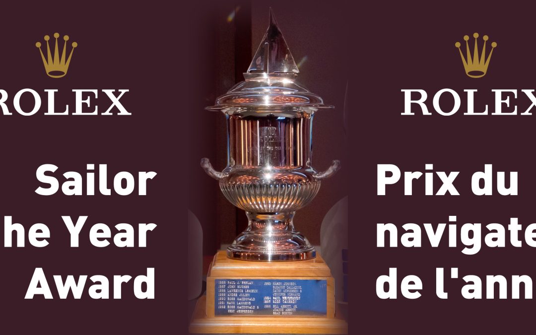 Sail Canada’s Rolex Sailor of the Year Award: Nominations are now open!