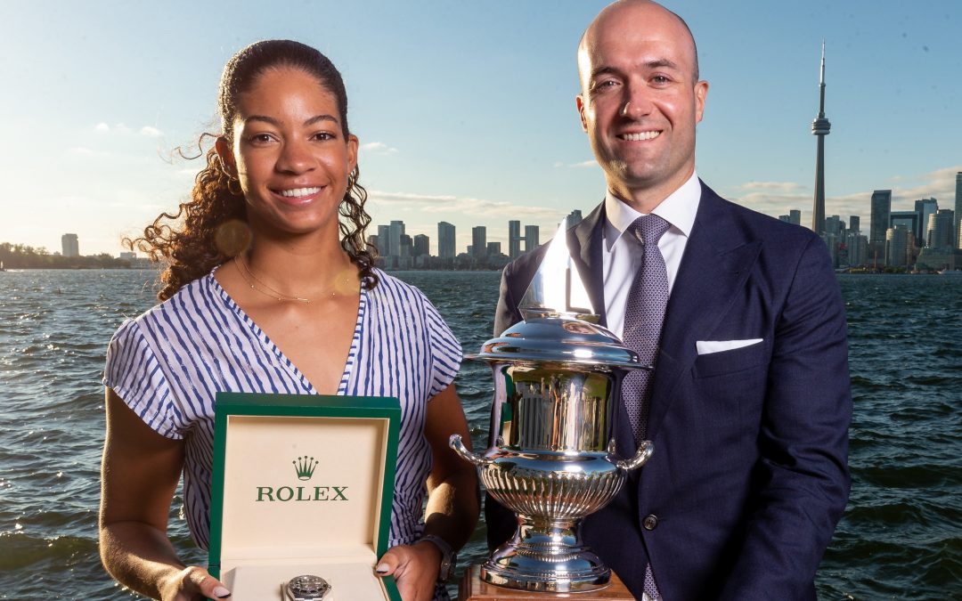 Sarah Douglas named Rolex Sailor of the Year