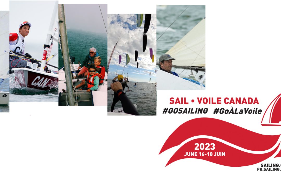 Less than one month away:  Share the fun of sailing during the 2023 National #GoSailing Days June 16-18