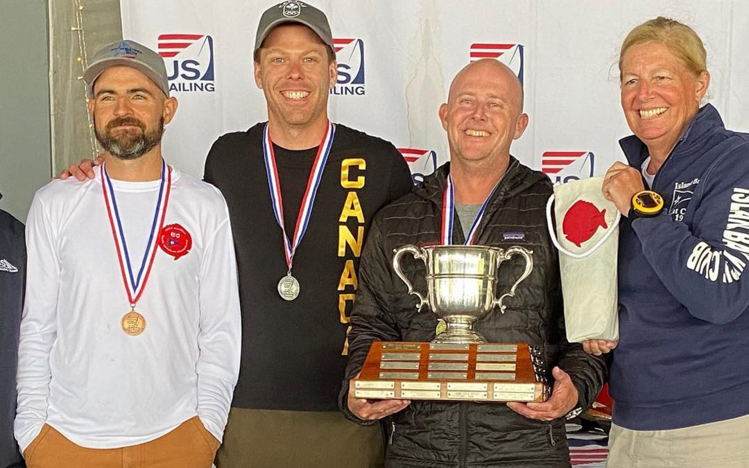 Lee Parkhill wins tiebreaker in Sunfish to qualify to be nominated for Santiago 2023 Pan American Games