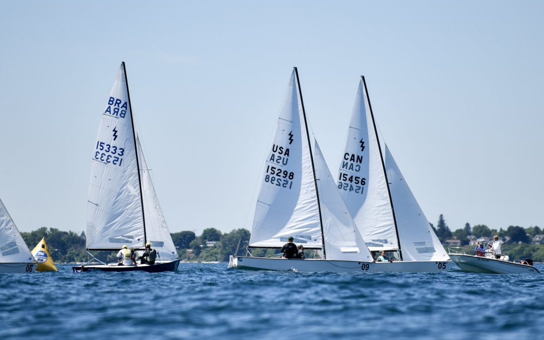 Canadian Lightning Sailing Teams looking to qualify to be nominated for the Santiago 2023 Pan American Games