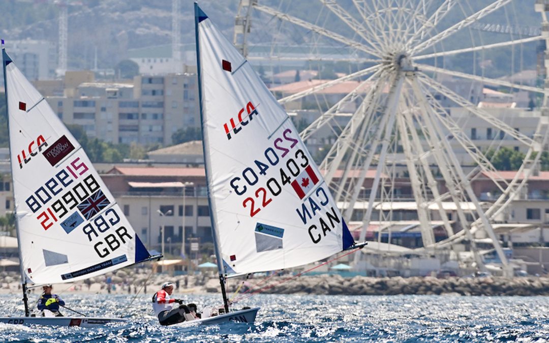 Sarah Douglas 5th overall at the Paris 2024 Sailing Test Event