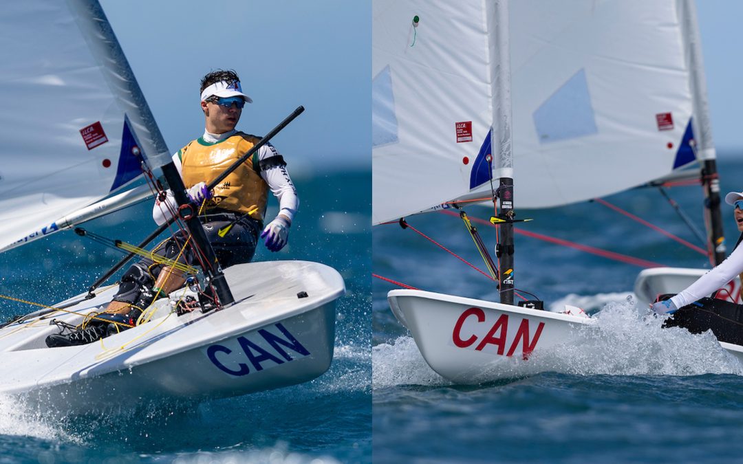 Canadian sailors record best ILCA 6 results in more than a decade at the 2023 Youth Sailing World Championships