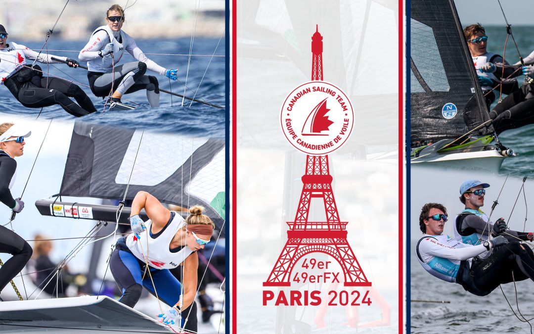 Canadian Olympic battles in 49er and 49erFX set to kick off at the 2024 World Championships