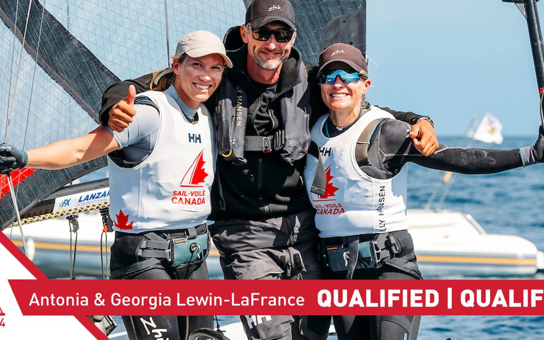 Nova Scotia’s 49erFX sailors Antonia and Georgia Lewin-LaFrance qualify to be nominated for Paris 2024 Olympic Games