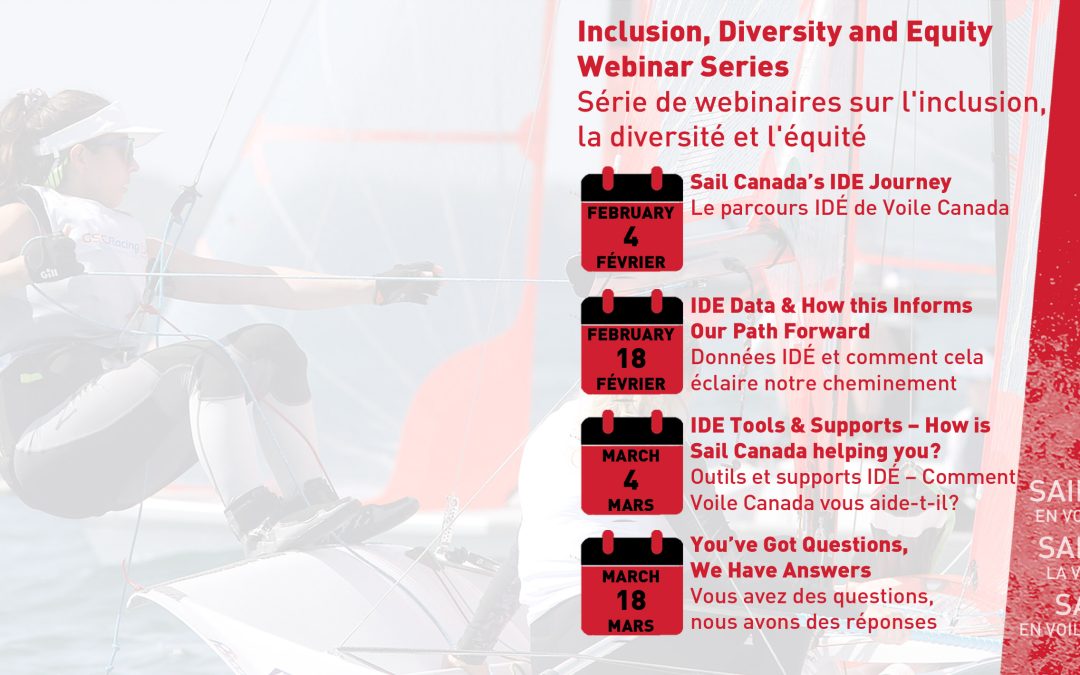 2025 Sail Canada Inclusivity, Diversity and Equity Webinar Series