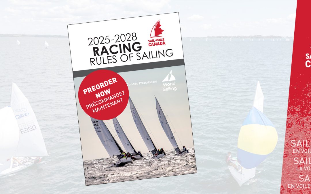 Preorder your 2025-2028 Racing Rules of Sailing Book now