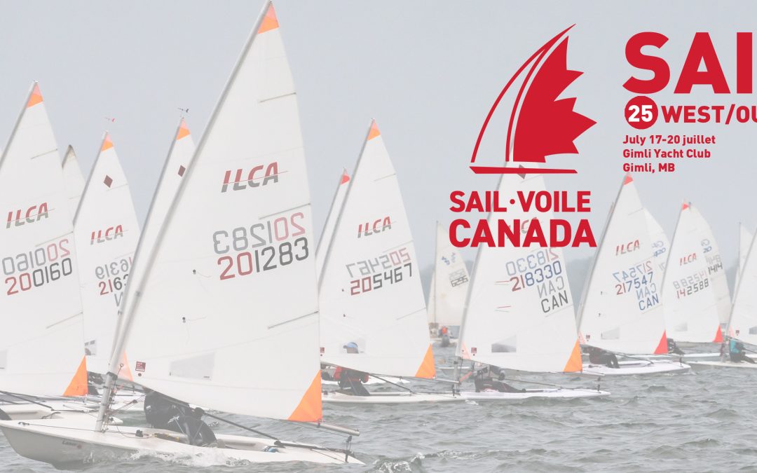 Sail Canada 2025 Sail West Championships to be held at Gimli Yacht Club in Gimli, MB